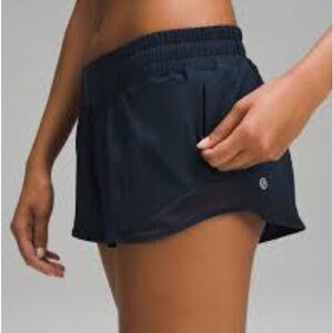 Navy Hotty Hot Shorts ~ Lululemon! Size 2!
